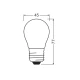 Світлодіодна лампочка Osram LED E27 7Вт 4000К 4099854546907
