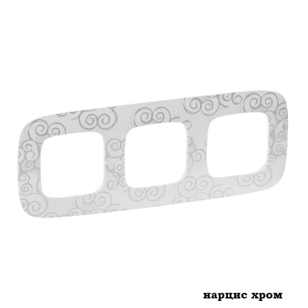 Рамка 3-місна Valena Allure Legrand - Фото 4