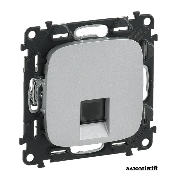 Розетка комп'ютерна, інформаційна RJ45 кат.5е UTP Valena Allure Legrand - Фото 6
