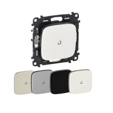 Перемикач одноклавішний з підсвіткою Valena Allure Legrand