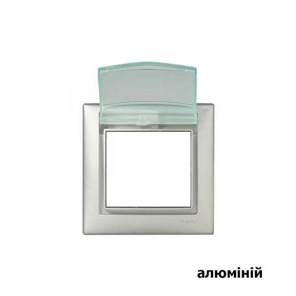 Рамка 1-місна з кришкоюю, вологозахисна IP44 Valena Classic Legrand - Фото 4