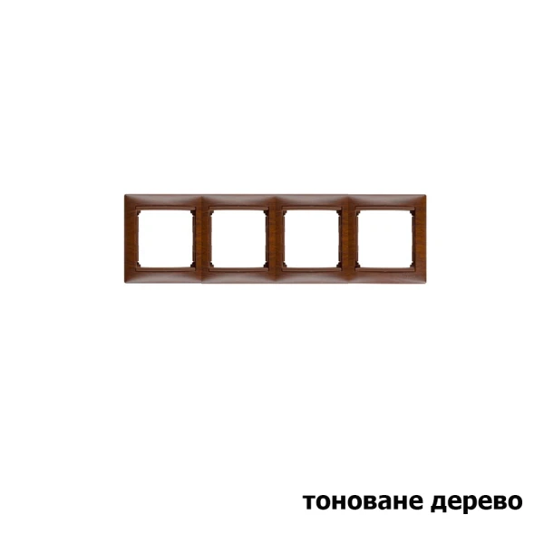 Рамка чотиримісна Valena Classic Legrand - Фото 6