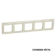 Рамка п'ятимісна Valena Classic Legrand
