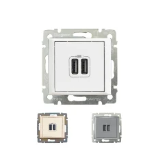 USB-розетка 2400 мА Valena Classic Legrand