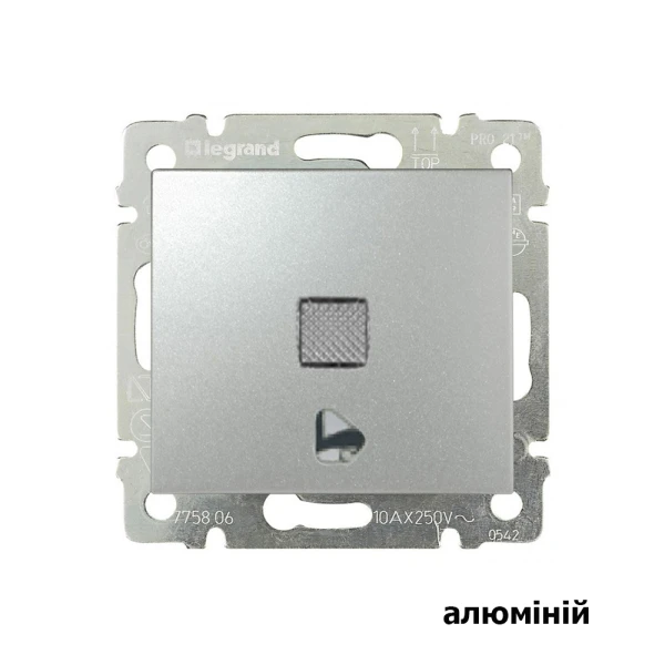 Вимикач без фіксації з підсвіткою та символом дзвінка Valena Classic Legrand (774215, 774115, 770215) - Фото 4