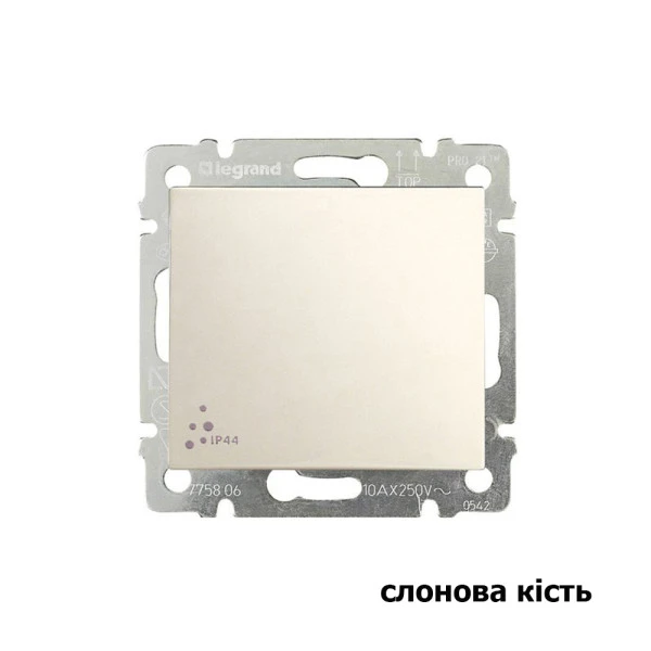 Вимикач одноклавішний IP44 Valena Classic Legrand - Фото 3