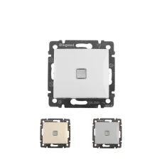 Перемикач одноклавішний з підсвіткою Valena Classic Legrand (774203, 774103, 770203)