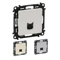 Розетка інформаційна один вихід RJ45 кат.6 UTP Valena Life Legrand