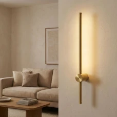 Line.F BD 88002 9Вт 4000K золотий 1764_2656. Бра лінійне