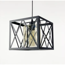 Line.F 11535 E27 чорний 1428_2156. Світильник підвісний