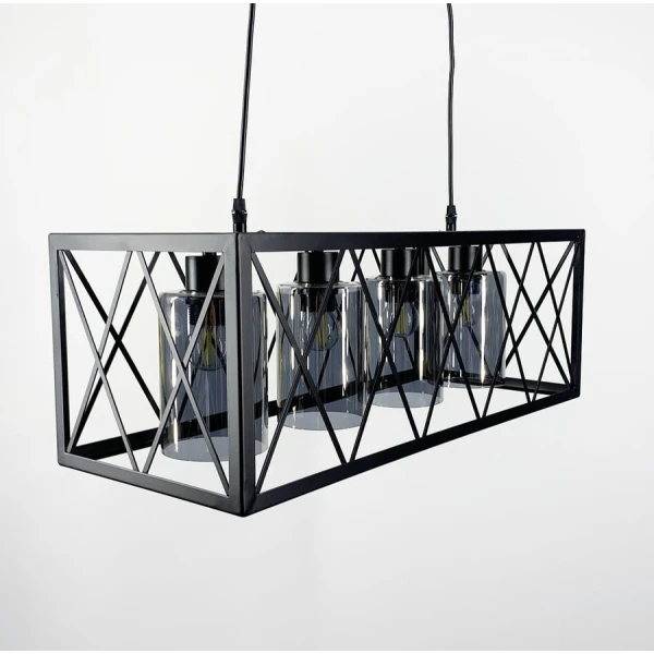 Підвісна люстра Line.F 11535 E27 чорний 1726_2582 - Фото 1