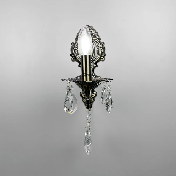 Бра свічка Line.F E14 бронзовий 2958_6117 - Фото 5