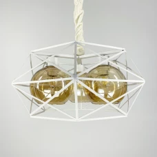 Line.F 11870 E27 білий 1768_2663. Люстра підвісна