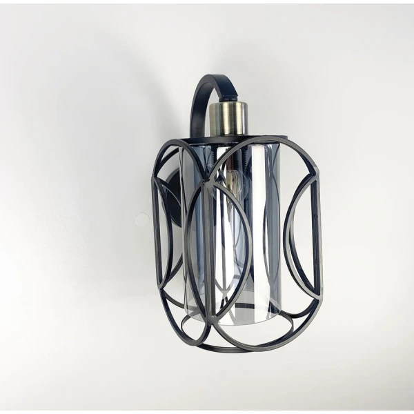 Настінний світильник (бра) Line.F E27 чорний 1619_2455 - Фото 10