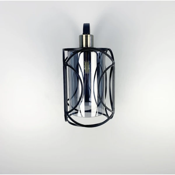 Настінний світильник (бра) Line.F E27 чорний 1619_2455 - Фото 1
