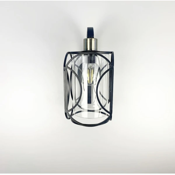 Настінний світильник (бра) Line.F E27 чорний 1619_2455 - Фото 9