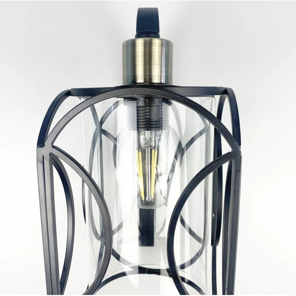 Настінний світильник (бра) Line.F E27 чорний 1619_2455 - Фото 2