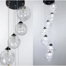 Line.F 371 G9 чорний 468_678. Світильник підвісний