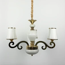 Line.F 86607 E14;32Вт 3000K золотий 3354_6647. Класична люстра