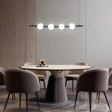 Line.F 910B 15Вт 3000–4500–6000K чорний 3705_7043. Люстра видовжена