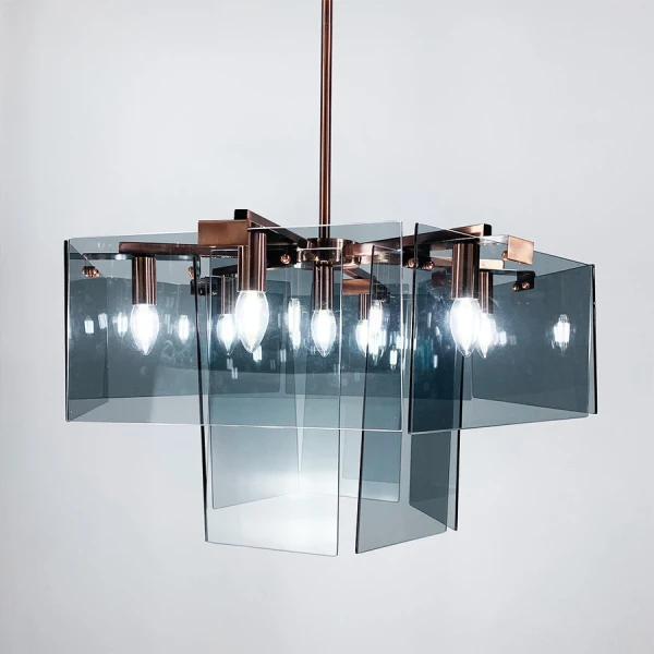 Підвісна люстра Line.F E14 мідний 2851_5993 - Фото 8