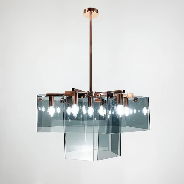 Підвісна люстра Line.F E14 мідний 2851_5993 - Фото 5
