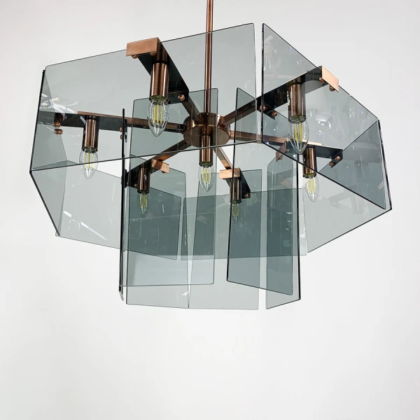 Підвісна люстра Line.F E14 мідний 2851_5993 - Фото 4