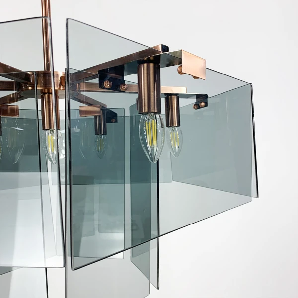 Підвісна люстра Line.F E14 мідний 2851_5993 - Фото 3