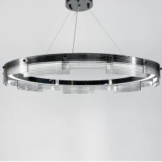 Line.F 40Вт 4000K чорний 1745_2633. Люстра підвісна