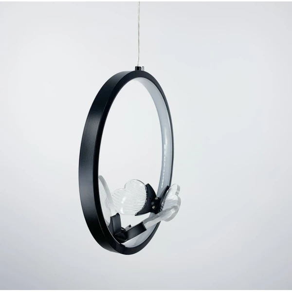 Світлодіодна люстра Line.F C 18 BK 4000K чорний 68_76 - Фото 2