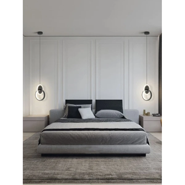 Підвісний світильник Line.F j 207 9Вт 4000K чорний 65_73 - Фото 9