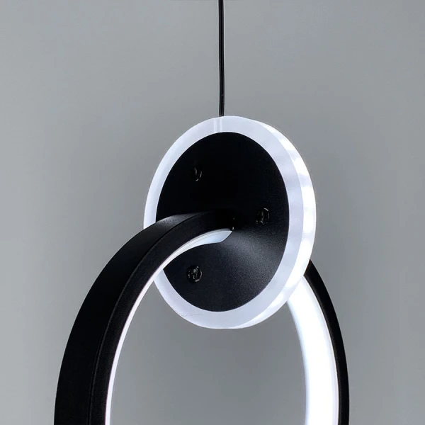 Підвісний світильник Line.F j 207 9Вт 4000K чорний 65_73 - Фото 5