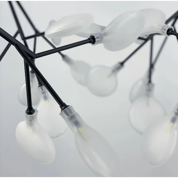 Сучасна люстра Line.F H 686 BK G4; 4000K чорний 797_1174 - Фото 3