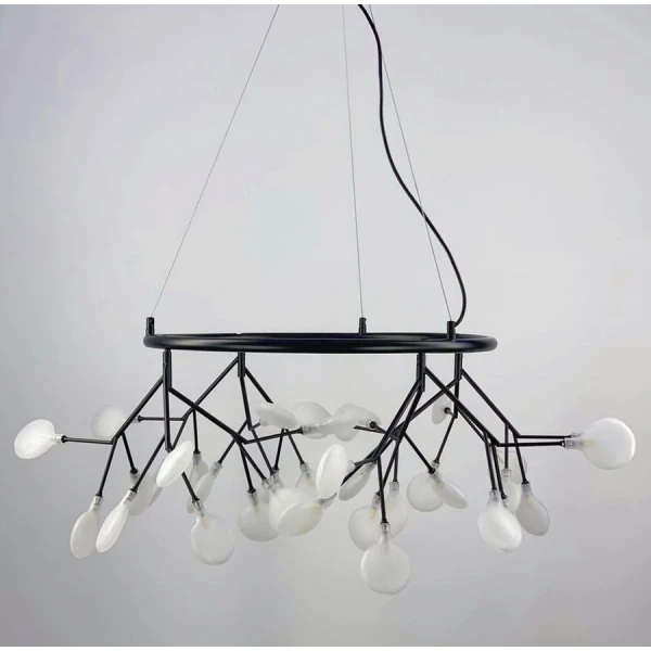 Сучасна люстра Line.F H 686 BK G4; 4000K чорний 797_1174 - Фото 2