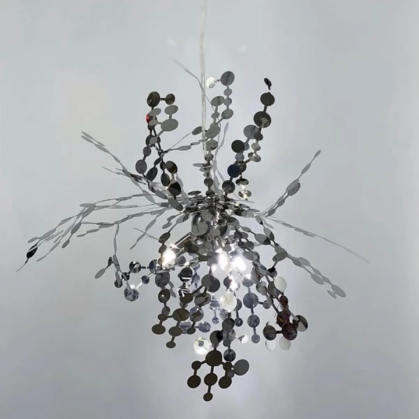 Видовжена люстра Line.F MD 9219 CH G9 сірий (хром) 1950_2984 - Фото 4