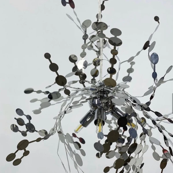 Видовжена люстра Line.F MD 9219 CH G9 сірий (хром) 1950_2984 - Фото 2