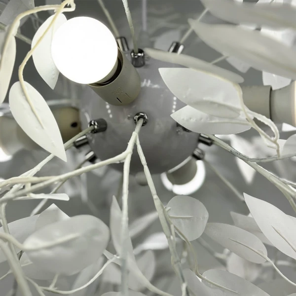 Люстра класична Line.F MJ 185 E27 білий 3168_6400 - Фото 8