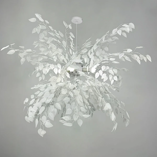 Люстра класична Line.F MJ 185 E27 білий 3168_6400 - Фото 5