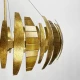Сучасна люстра Line.F E14 латунний 4048_7415