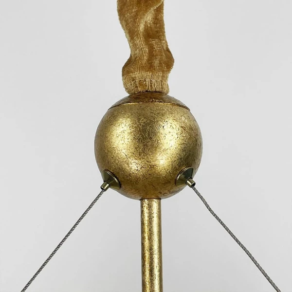 Сучасна люстра Line.F E14 латунний 4048_7415 - Фото 6