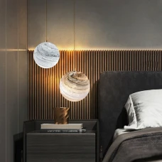 Line.F MJ 81 E27 латунний 2440_4157. Світильник підвісний