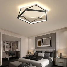 Line.F S 19-500 BK+WT 60Вт 3000–4500–6000K білий;чорний 3069_6280. Люстра пристельова