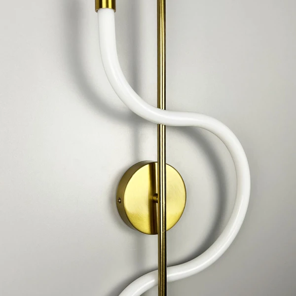 Бра лінійне Line.F W 030 20Вт 4000K латунний 4117_7485 - Фото 6