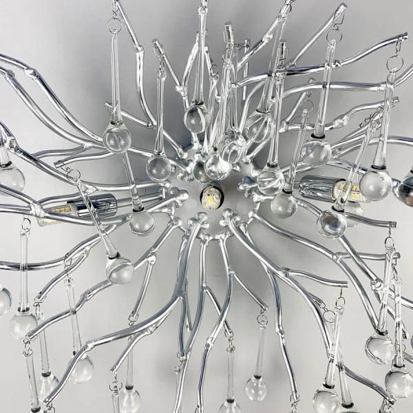 Настінний світильник (бра) Line.F 704 CH G9 сірий (хром) 1979_3053 - Фото 4