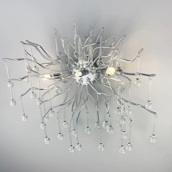 Настінний світильник (бра) Line.F 704 CH G9 сірий (хром) 1979_3053 - Фото 2