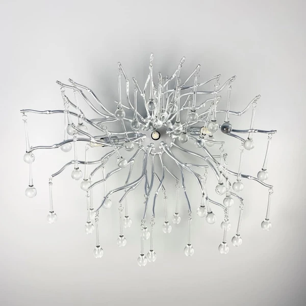 Настінний світильник (бра) Line.F 704 CH G9 сірий (хром) 1979_3053 - Фото 1