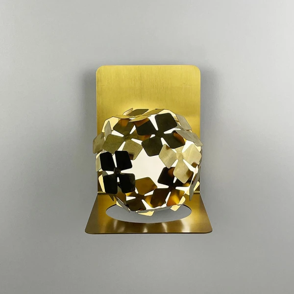 Настінний світильник (бра) Line.F WB 34 G9 латунний 3634_6959 - Фото 2