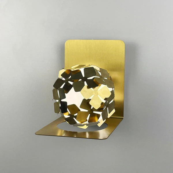 Настінний світильник (бра) Line.F WB 34 G9 латунний 3634_6959 - Фото 1