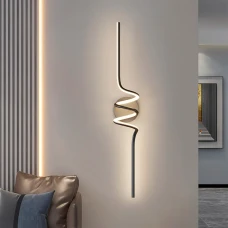 Line.F 13Вт 4000K чорний 2476_4640. Настінний світильник