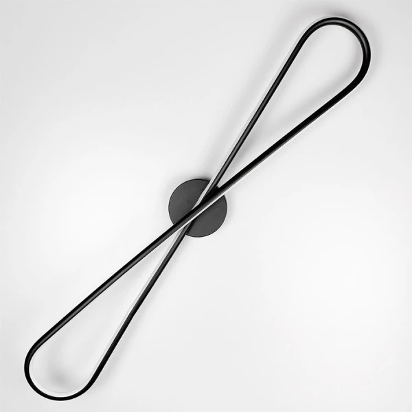 Настінний світильник (бра) Line.F 21Вт 4000K чорний 2611_5699 - Фото 9